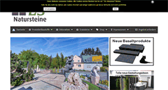 Desktop Screenshot of ls-natursteine.de